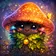Vibrant cartoony dragon avatar with scales in blues and greens, friendly expression, and bright, colorful aesthetics.